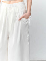 Double-Waist Oversized Wide Leg Pants