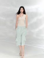 Asymmetrical Knit Tank Top