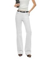 +5CM N4 Proportion Straight Jeans