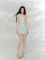 Lace Camisole Mini Dress