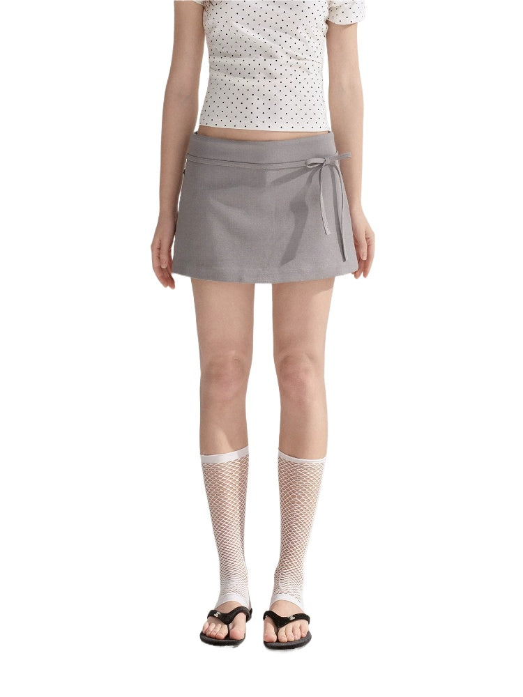 Detachable Bow Skort