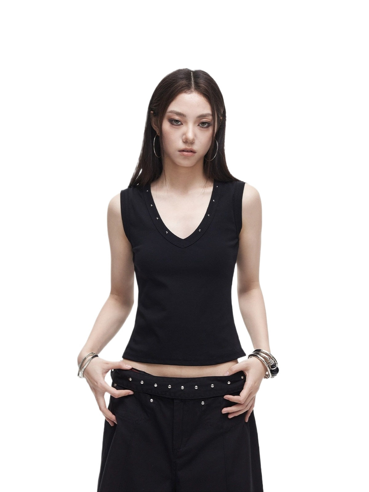Retro V-Neck Cami Top