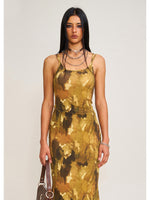 Wildworld Mermaid Knitted Silk Brace Dress