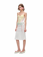 Rose Jacquard V-Neck Camisole