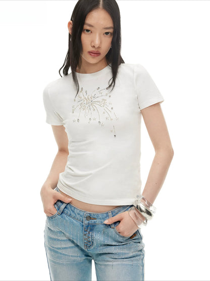 Firework Beaded Tee