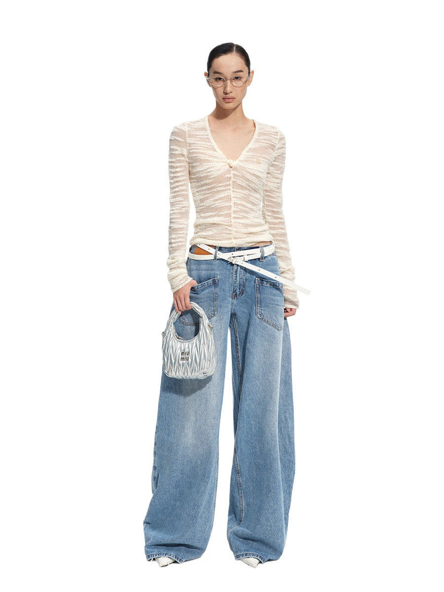 Polar Contour Leather Belt