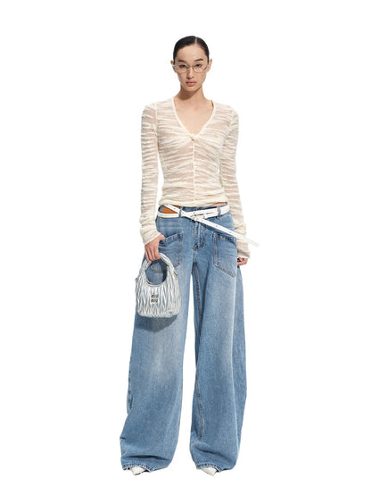 Polar Contour Leather Belt