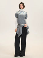 Fair Isle Cardigan & Sweater Set