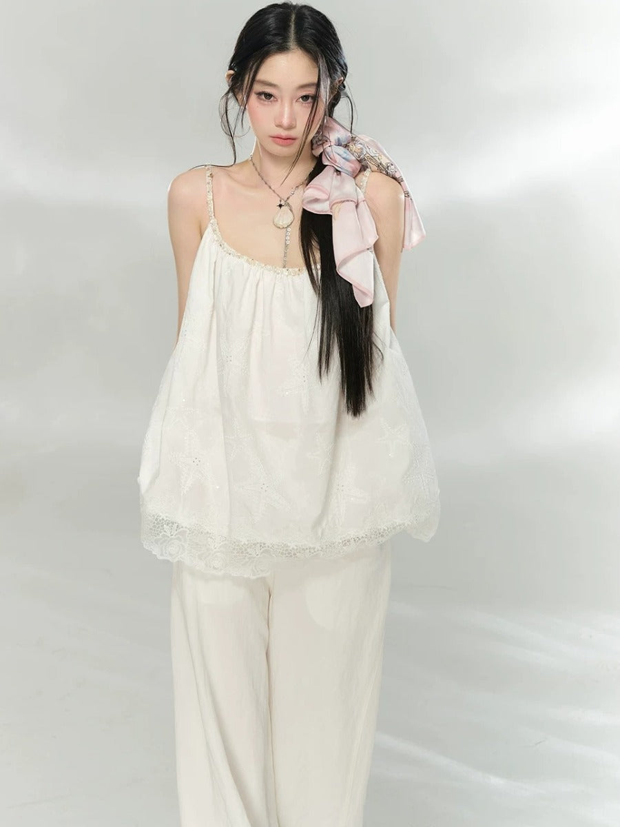 Starfish Lace Camisole Top