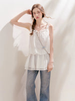 Floral Rhinestone Flared Jeans