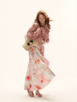 Watercolor Fruit Puff Sleeve Set