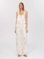 Vintage Floral Print Overalls