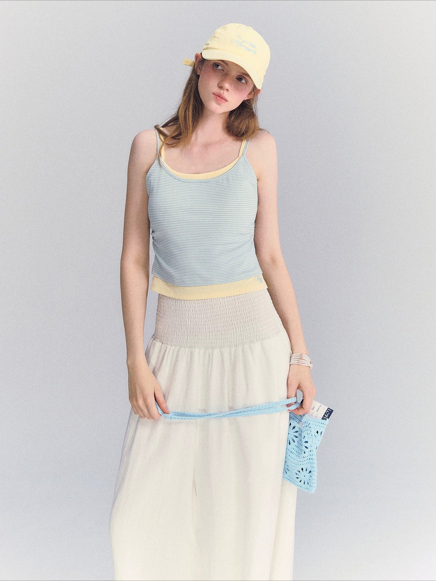 Striped Knit Twinset