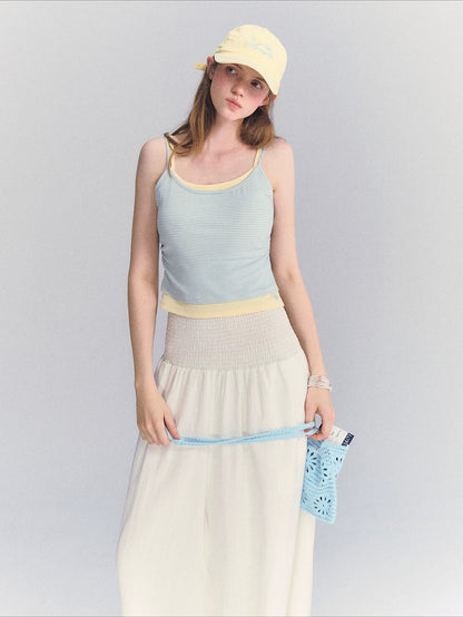 Striped Knit Twinset