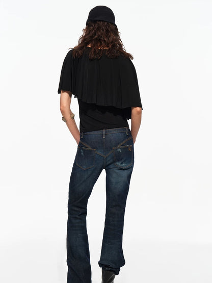 Beaded Cape Tee