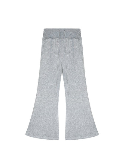 Drawstring Fleece-lined Hoodie &amp; Pants Set