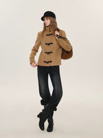 Vintage Wool Blend Toggle Coat