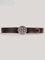 Compass Handcraft Leather Belt