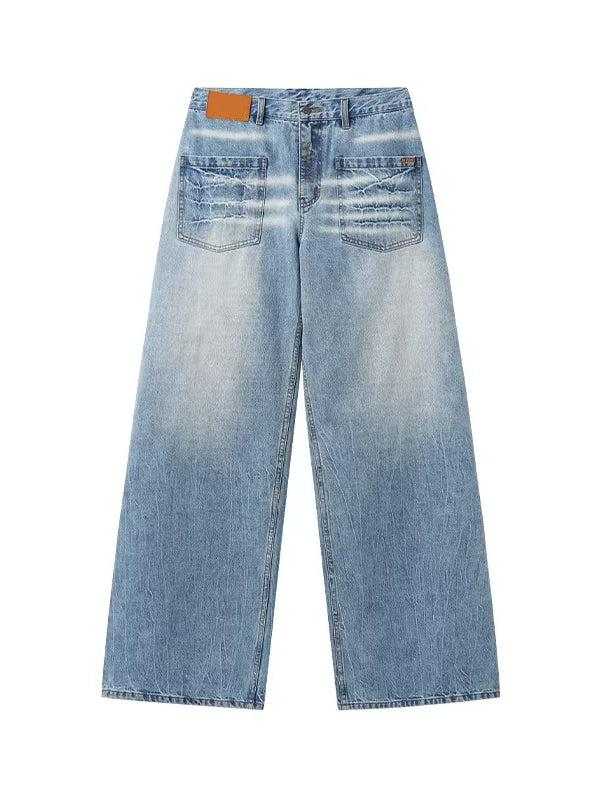 Ranch Sack Denim Pants