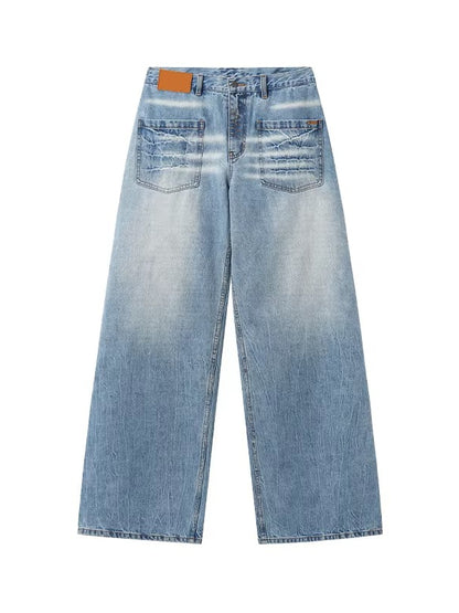 Ranch Sack Denim Pants