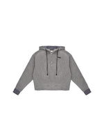 American College Style Plaid Hoodie