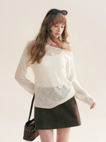 Corduroy A Line Skirt