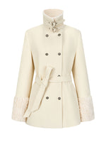 Patchwork Belted Waist Coat