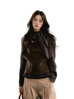 Plaid Layered Skirt Set