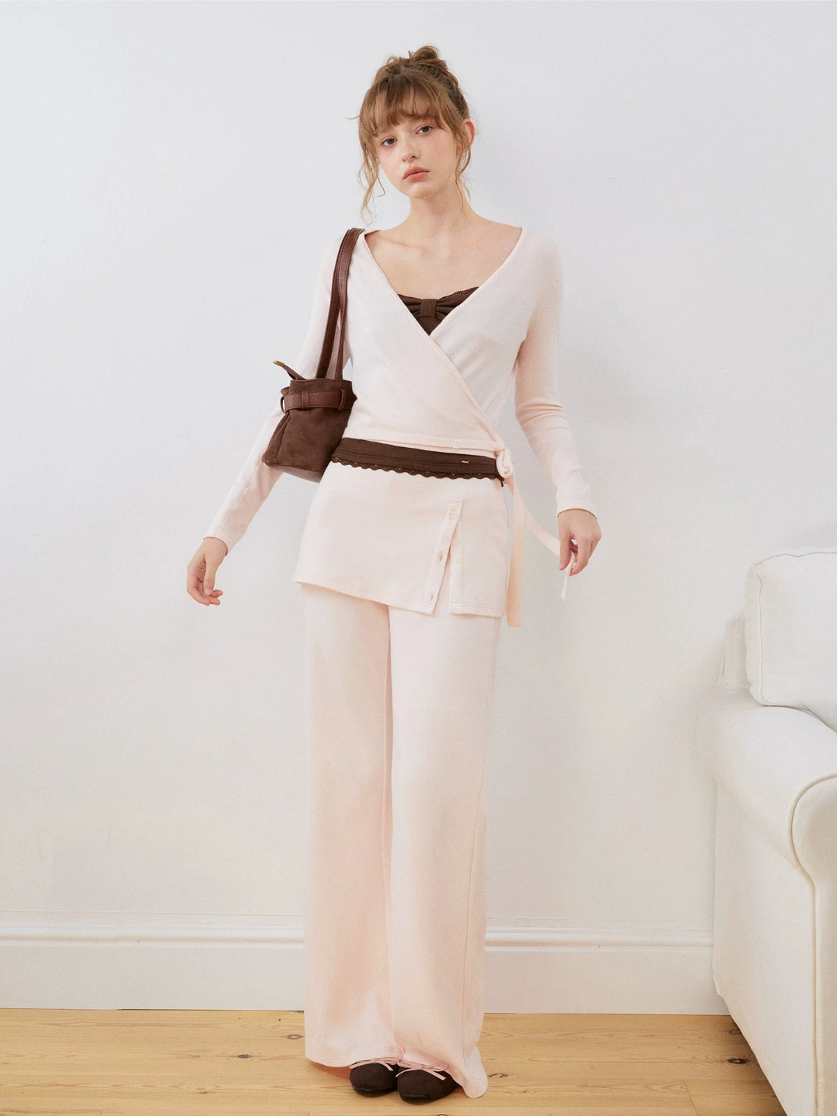 Split Flare Lounge Pants