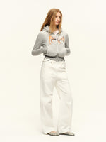 Puppy Print Cropped Hoodie