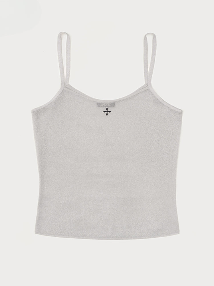 Elastic Sports Knit Sling Vest