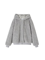 Sherpa Plaid Reversible Hooded Jacket