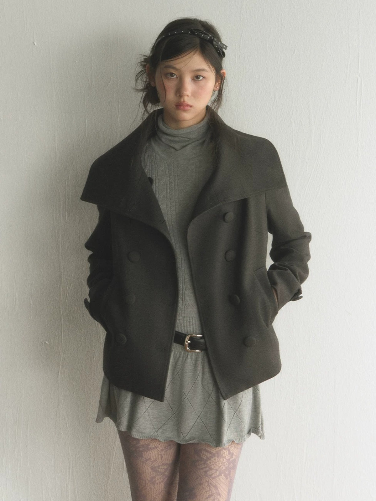 Double Breasted Wool Coat