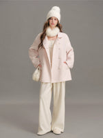 Peter Pan Collar Wool Coat