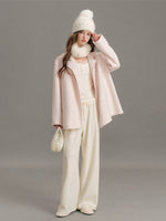 Peter Pan Collar Wool Coat