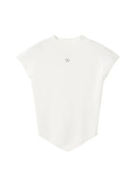 White & Black Arrow Slim Tee