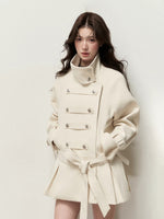 Napoleon Double-Breasted Wool Coat