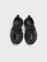Black Clunky Sneaker