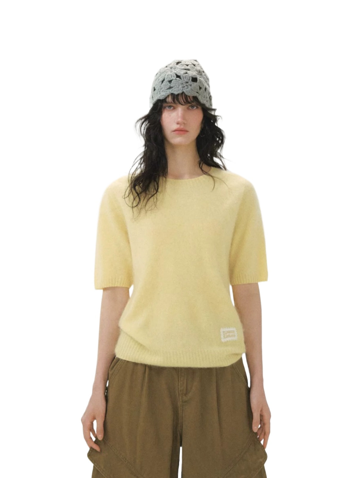Silk Cashmere Brushed Sweater