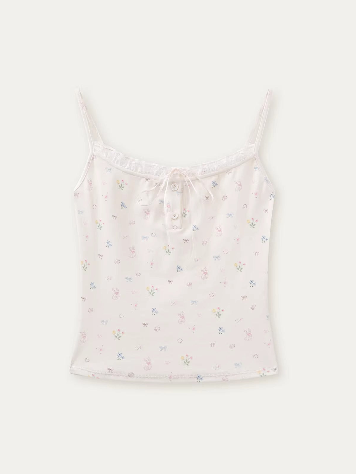 Floral Lace Cami Top