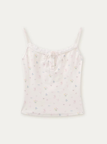 Floral Lace Cami Top