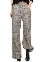 Printed Wide Leg Pants