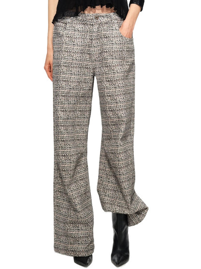 Printed Wide Leg Pants