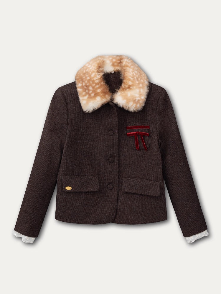 Bambi Wool Tweed Set