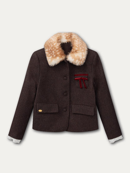 Bambi Wool Tweed Set