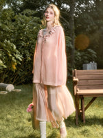 Cool Ice Silk Retro Knit Top