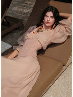 Rope Detail V Neck Shirt Dress