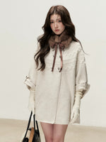 Cable Knit Cape Cardigan