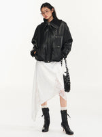 Punk Oversized Motorcycle Jacket