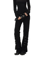 Low Rise Flare Pants